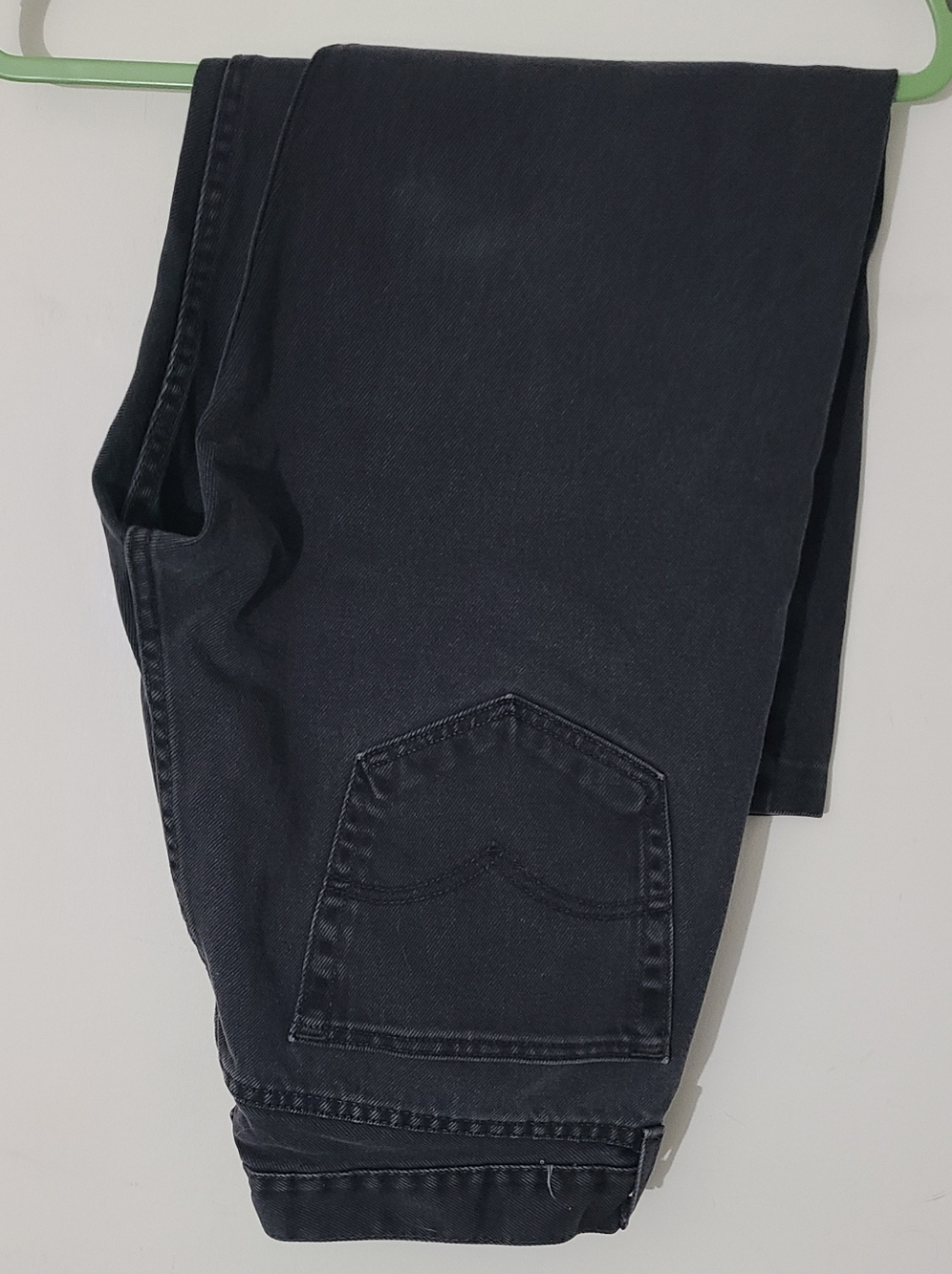 Levi's Slim Straight Black Jeans 36 Waist